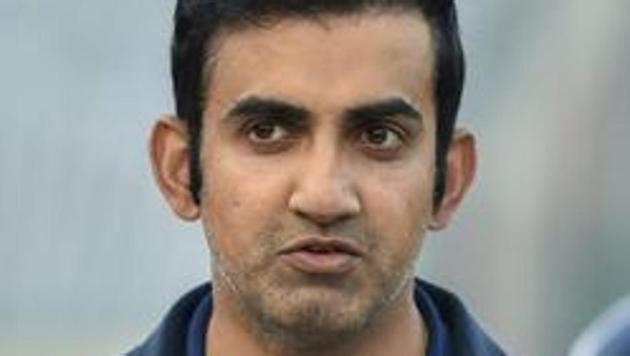 File photo of Gautam Gambhir.(AP) File photo of Gautam Gambhir.(AP)