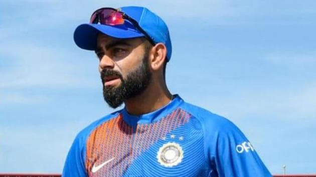 India captain Virat Kohli during the 2nd T20I against West Indies(AFP)