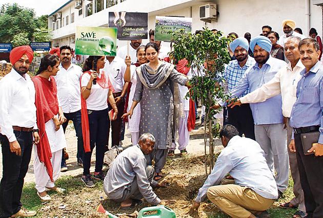 Besides planting and nurturing of trees, students should also be motivated to save water (Representational image).(HT Photo)