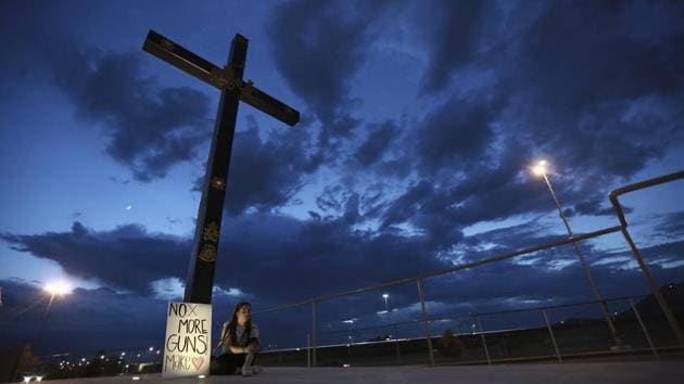 Three attackers in six months allegedly posted their plans on a website called 8chan in advance. Earlier, the suspect in the massacre that left 51 Muslims dead in Christchurch, New Zealand, allegedly posted a white nationalist screed and link to his Facebook live feed on 8chan, a far-right message board and notorious bastion of hate speech. (Christian Chavez / AP)