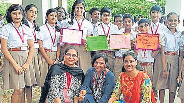 Radcliffe School, Kharghar, had recently organised an activity on seed balls germination for the students of Class 6.