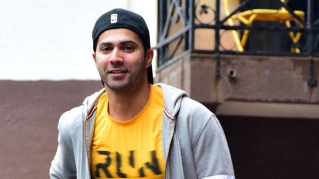 Bollywood actor Varun Dhawan spotted at Andheri in Mumbai Bollywood actor Varun Dhawan spotted at Andheri in Mumbai