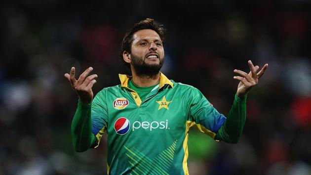 File photo of former Pakistan captain Shahid Afridi.(Getty Images) File photo of former Pakistan captain Shahid Afridi.(Getty Images)