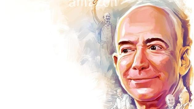 Forbes magazine estimates the current net worth of Jeff Bezos at a $111.2 billion - which is greater than the GDP of Iceland, Afghanistan and Costa Rica combined. (Illustration: Rushikesh Gophane) Forbes magazine estimates the current net worth of Jeff Bezos at a $111.2 billion - which is greater than the GDP of Iceland, Afghanistan and Costa Rica combined. (Illustration: Rushikesh Gophane)