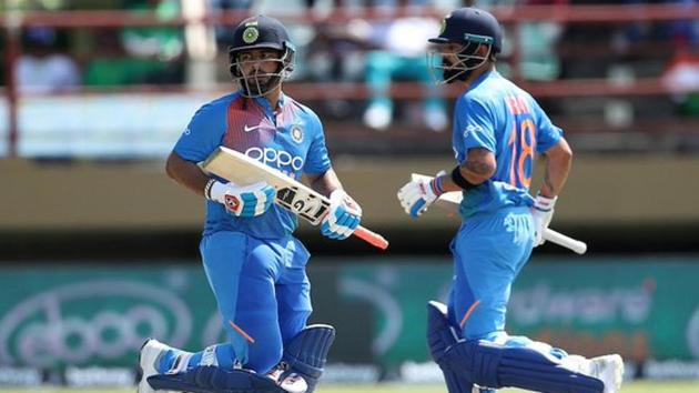 Rishabh Pant and Virat Kohli both scored half centuries. (twitter) Rishabh Pant and Virat Kohli both scored half centuries. (twitter)