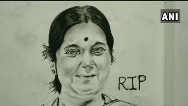 The image is created by Up artist Mohammad Zuhaib.(Twitter/ANI)