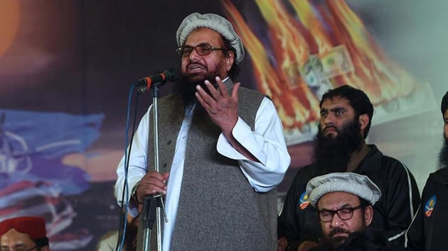 Saeed was travelling to Gujranwala from Lahore to get pre-arrest bail in terror financing cases registered against him there when he was arrested on July 17.