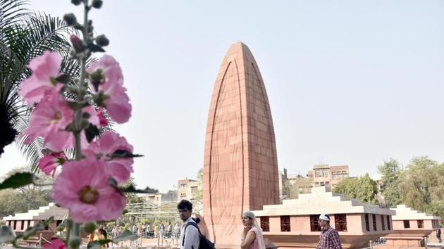 A view of the Jallianwala Bagh in Amritsar