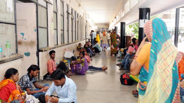 The Maharashtra Association of Resident Doctors (MARD) had called for a strike on August 7, wherein 4,500 residents doctors participated from across the state. (Diwakar Prasad/ Hindustan Times)
