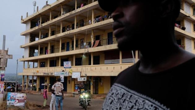 A man walks past a torn-down colonial building in Mampong. Saviour Asante, 30, a hairdresser in Obuasi, had given little thought to slave history growing up. That changed with a visit to Cape Coast castle. “I cried the whole day,” she says. “It was a very painful experience to hear these stories.” (Francis Kokoroko / REUTERS) A man walks past a torn-down colonial building in Mampong. Saviour Asante, 30, a hairdresser in Obuasi, had given little thought to slave history growing up. That changed with a visit to Cape Coast castle. “I cried the whole day,” she says. “It was a very painful experience to hear these stories.” (Francis Kokoroko / REUTERS)