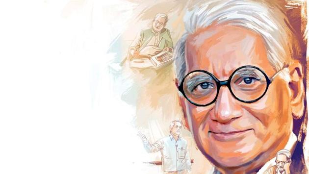 Architect Charles Correa is remembered not just for having designed numerous important buildings, but also for his role in providing low-cost shelter and in resolving housing issues in developing countries. (Illustration: gajanan nirphale) Architect Charles Correa is remembered not just for having designed numerous important buildings, but also for his role in providing low-cost shelter and in resolving housing issues in developing countries. (Illustration: gajanan nirphale)