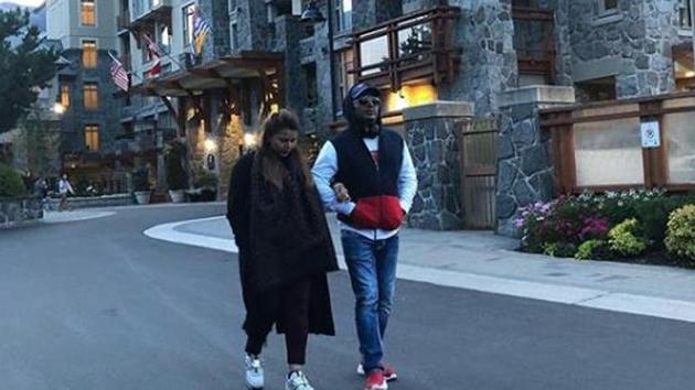 Kapil Sharma and wife Ginni Chaitarth on their babymoon. Kapil Sharma and wife Ginni Chaitarth on their babymoon.