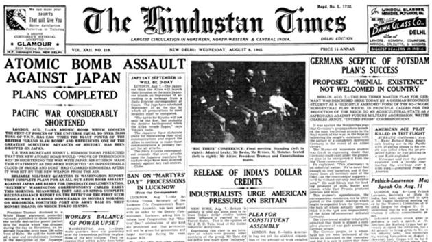 From The Archives Of The Hindustan Times August 8 Hindustan Times Dna epaper today publishes 4 major editions in uttar pradesh, it includes lucknow and allahabad. hindustan times august