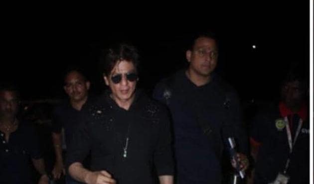 Shah Rukh Khan spotted at Mumbai airport as he leaves for Australia.