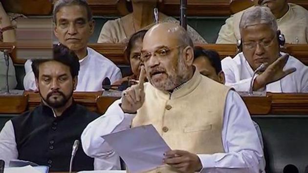 By now emerging as the clear number two in the government, Amit Shah is gaining public traction (PTI) By now emerging as the clear number two in the government, Amit Shah is gaining public traction (PTI)
