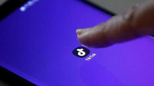 The logo of TikTok app seen on a mobile phone screen(Reuters File)
