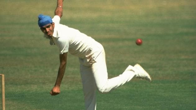 Maninder Singh of India bowls during a match.(Getty Images)