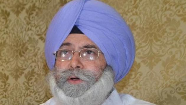 The first-time MLA, a renowned lawyer, had tendered his resignation from the membership of the state assembly on October 12, 2018, voicing his unhappiness over the state government’s alleged “failure” to initiate action against former chief minister Parkash Singh Badal. (HT FILE) The first-time MLA, a renowned lawyer, had tendered his resignation from the membership of the state assembly on October 12, 2018, voicing his unhappiness over the state government’s alleged “failure” to initiate action against former chief minister Parkash Singh Badal. (HT FILE)