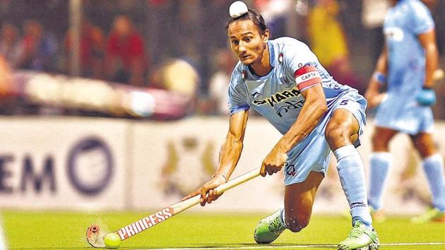 The success story of former Indian junior hockey team skipper Harjeet Singh has bagged a National Award.(HT photo)