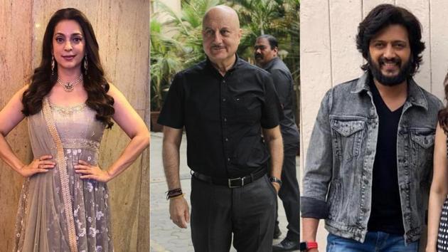 Juhi Chawla, Anupam Kher and Riteish Deshmukh praised Narendra Modi for his speech. Juhi Chawla, Anupam Kher and Riteish Deshmukh praised Narendra Modi for his speech.