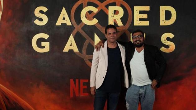 Filmmakers Vikramaditya Motwane and Anurag Kashyap return as showrunner and co-director for Sacred Games season two.