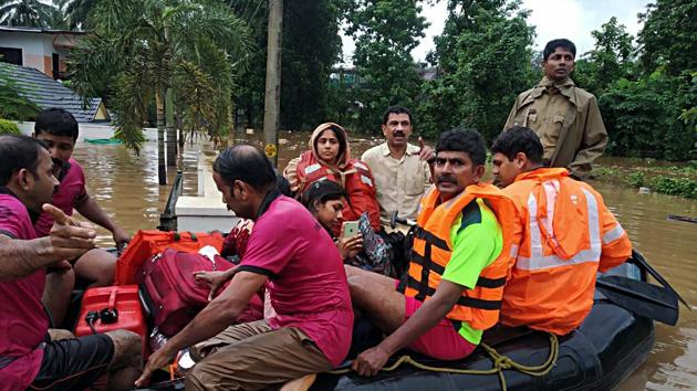 Chief Minister Pinarayi Vijayan has sought Army and Air Force help as weathermen predicted more rains in the next two days. In worst-hit Kerala district Wayanad, which is also Congress leader Rahul Gandhi’s parliamentary constituency, many areas still remain cut off with roads caving in and several people are feared trapped in a massive landslide in Meppady.There has been 260 mm of rain in Wayanad so far. (ANI)
