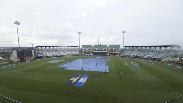 India vs West Indies highlights: Catch all the action of the first ODI of the three-match series between the two teams at the Providence Stadium through our live blog. (AP) India vs West Indies highlights: Catch all the action of the first ODI of the three-match series between the two teams at the Providence Stadium through our live blog. (AP)