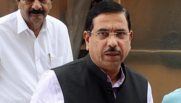 Pralhad Joshi said floor coordination became crucial in pushing through the crucial provisions related to Jammu and Kashmir on the last two days of the session that ended on(ANI Photo) Pralhad Joshi said floor coordination became crucial in pushing through the crucial provisions related to Jammu and Kashmir on the last two days of the session that ended on(ANI Photo)