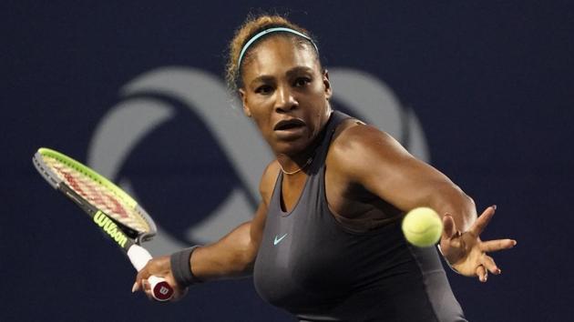 Serena Williams in action at the Rogers Cup(USA TODAY Sports)