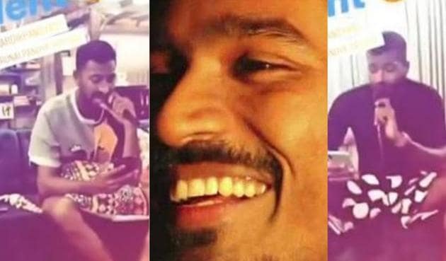 Cricketers Hardik Pandya and Krunal Pandya sang Why This Kolaveri Di at a party.