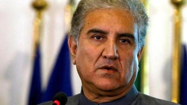 Pakistan’s foreign minister Shah Mahmood Qureshi(REUTERS FILE PHOTO) Pakistan’s foreign minister Shah Mahmood Qureshi(REUTERS FILE PHOTO)
