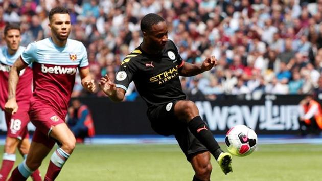 Manchester City forward Raheem Sterling scored a hat-trick. (Action Images via Reuters) Manchester City forward Raheem Sterling scored a hat-trick. (Action Images via Reuters)