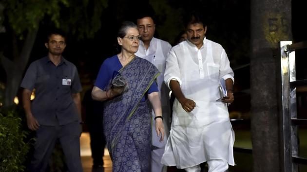Now 72, Sonia Gandhi may not be able to get back to the ground and revive the party organisation bottom-up, where the cadre is demoralised(PTI) Now 72, Sonia Gandhi may not be able to get back to the ground and revive the party organisation bottom-up, where the cadre is demoralised(PTI)