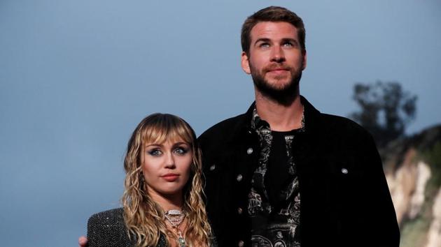 Miley Cyrus and Liam Hemsworth got married in December.(REUTERS)