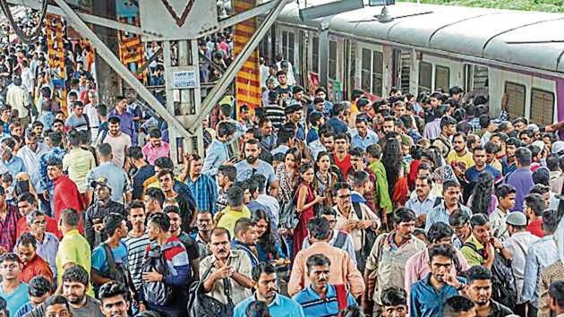 Commuters at Kurla and other railway stations on Central Railway were inconvenienced, owing to a mega block on the Harbour line, on Sunday.