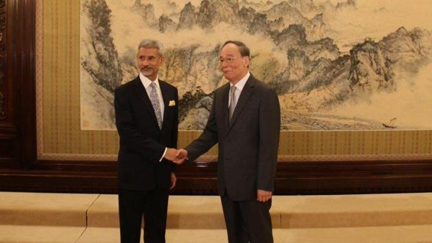 India and China on Monday began key day-long talks in Beijing in the backdrop of recent developments in Jammu and Kashmir. (@MEAIndia/Twitter) India and China on Monday began key day-long talks in Beijing in the backdrop of recent developments in Jammu and Kashmir. (@MEAIndia/Twitter)