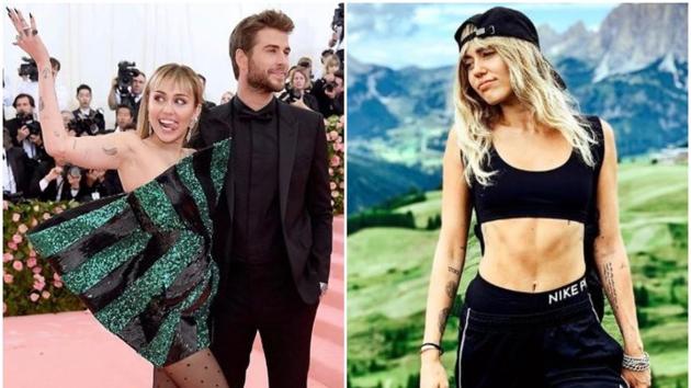 Miley Cyrus and Liam Hemsworth parted ways after getting married in December 2018.(Instagram)