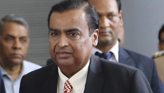 Chairman of Reliance Industries Limited Mukesh Ambani at 42nd Annual General Meeting (Post-IPO) of Reliance Industries Limited in Mumbai on Monday. (AP Photo) Chairman of Reliance Industries Limited Mukesh Ambani at 42nd Annual General Meeting (Post-IPO) of Reliance Industries Limited in Mumbai on Monday. (AP Photo)
