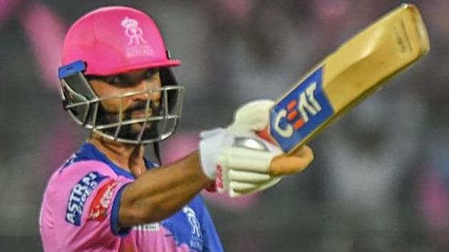 A file photo of Ajinkya Rahane during the Indian Premier League (IPL). (PTI) A file photo of Ajinkya Rahane during the Indian Premier League (IPL). (PTI)