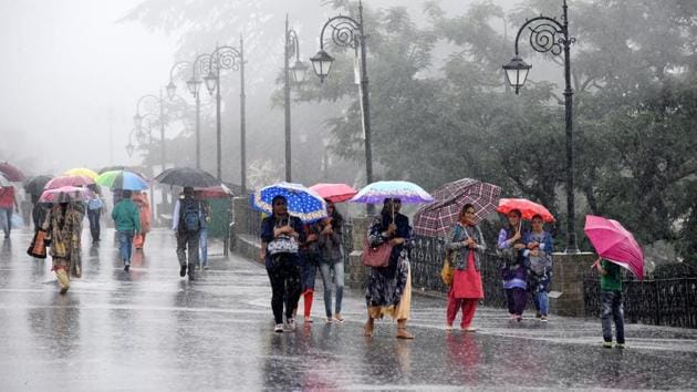 There is officially no deficiency in monsoon rain in the country, according to the India Meteorological Department (IMD). (Deepak Sansta/HT Photo) There is officially no deficiency in monsoon rain in the country, according to the India Meteorological Department (IMD). (Deepak Sansta/HT Photo)