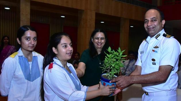 The chief guest and the principal motivated the cabinet members to excel (HT) The chief guest and the principal motivated the cabinet members to excel (HT)