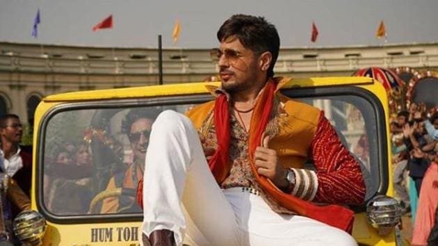 Sidharth Malhotra in a scene from Jabariya Jodi.(Instagram)