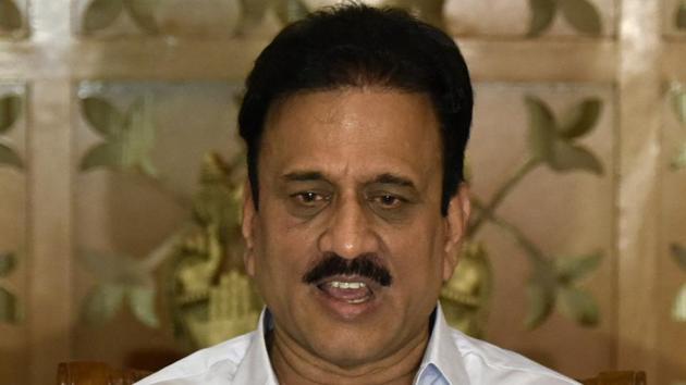 Girish Mahajan was recently in the news after being caught on camera dancing even as Maharashtra deals with floods. Mahajan was celebrating the Union government’s decision to scrap Article 370, which granted special status to Jammu and Kashmir. (HT FILE) Girish Mahajan was recently in the news after being caught on camera dancing even as Maharashtra deals with floods. Mahajan was celebrating the Union government’s decision to scrap Article 370, which granted special status to Jammu and Kashmir. (HT FILE)