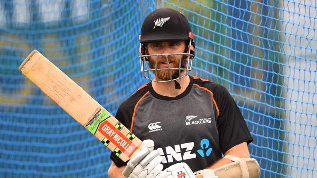 New Zealand cricket captain Kane Williamson looks on during a practice session(AFP) New Zealand cricket captain Kane Williamson looks on during a practice session(AFP)