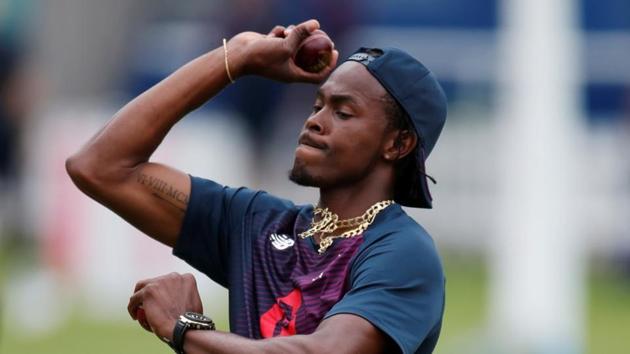 England's Jofra Archer during nets(Action Images via Reuters)
