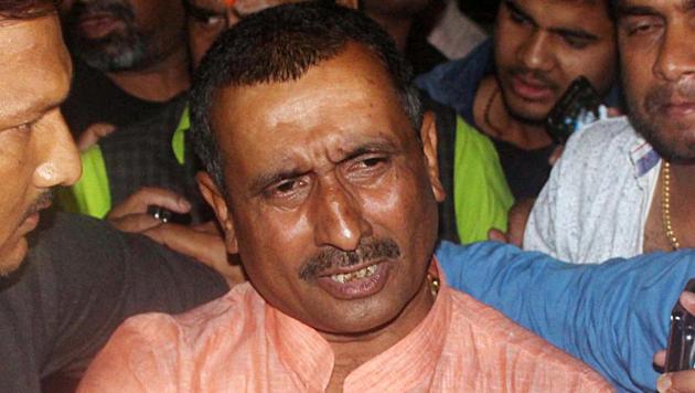 A Delhi court Tuesday framed charges against expelled BJP MLA Kuldeep Sengar for the alleged murder of Unnao rape survivor’s father in judicial custody.(ANI File Photo)