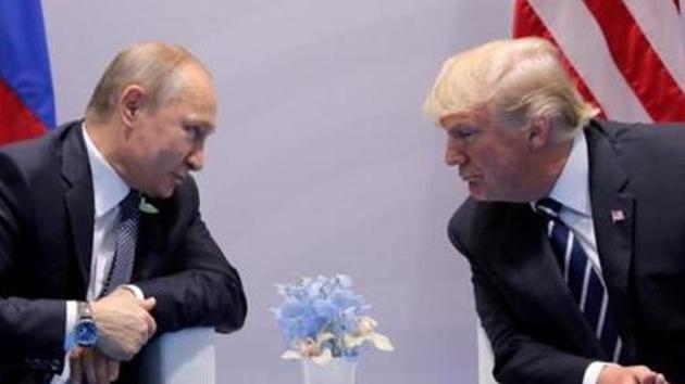 Russia's President Vladimir Putin and U.S. President Donald Trump . (REUTERS) Russia's President Vladimir Putin and U.S. President Donald Trump . (REUTERS)