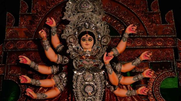 In 2017 and 2018, the Bengal government restricted the timing of Durga puja immersion processions arguing that it was important to maintain communal harmony by ensuring that the processions of Durga immersion and Muharram did not clash. (Photo by Bachchan Kumar)