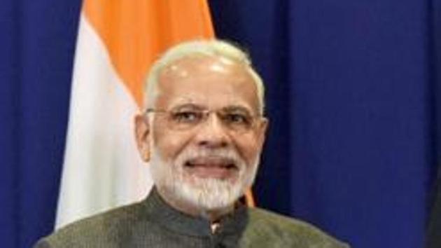 Prime Minister Narendra Modi will address the Indian diaspora in Houston.(PTI)