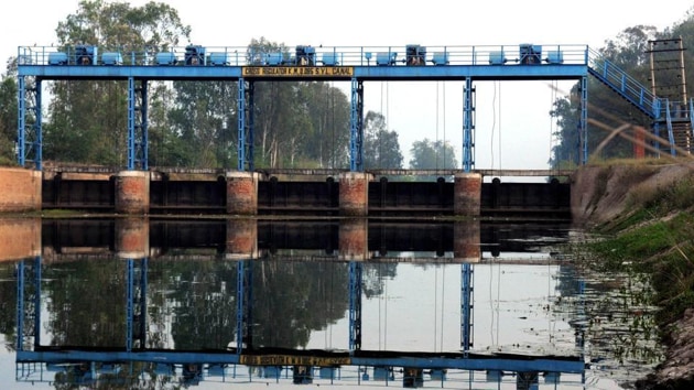 At present, Haryana gets 1.62 MAF of Ravi and Beas waters. (HT file photo) At present, Haryana gets 1.62 MAF of Ravi and Beas waters. (HT file photo)